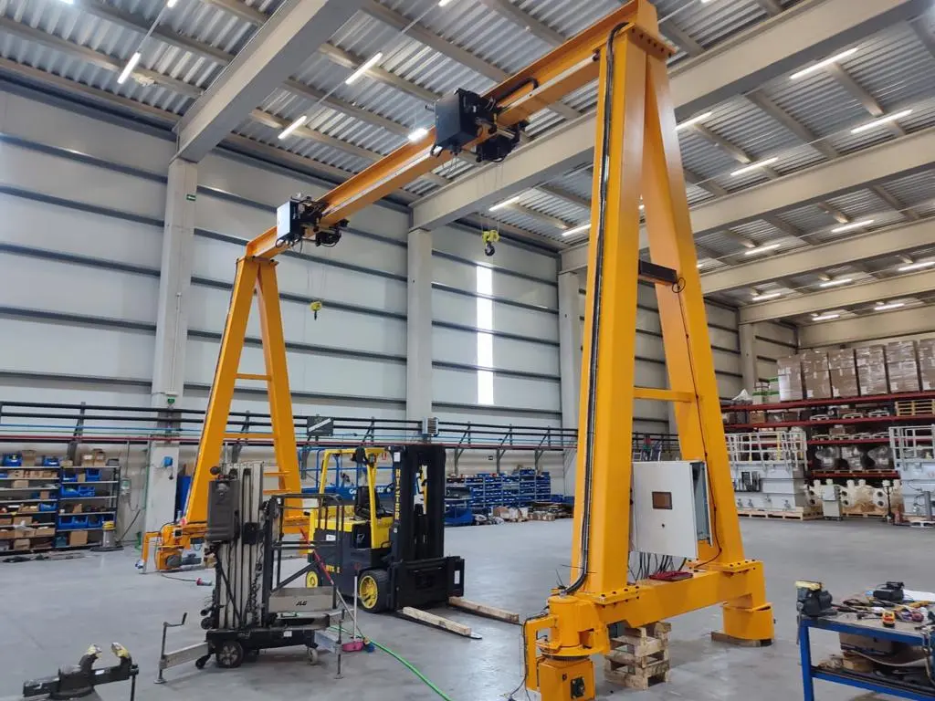 Grúa gantry vista 4
