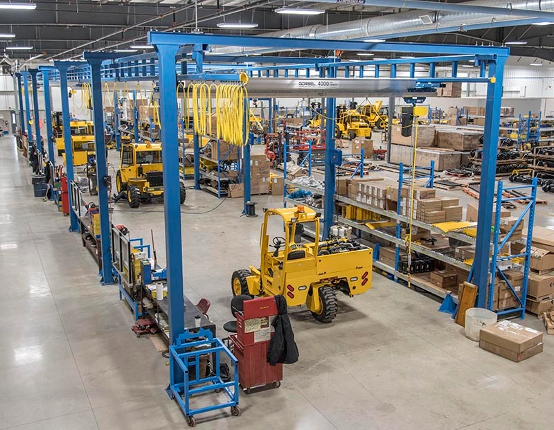 Grúa puente vista 3