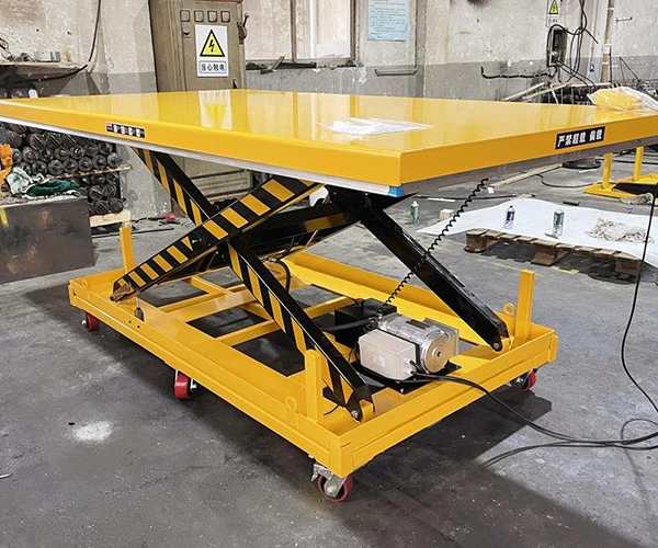 Mesa hidráulica vista 2