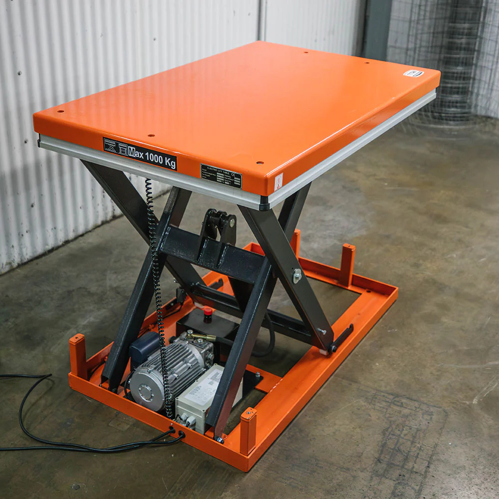 Mesa hidráulica vista 3