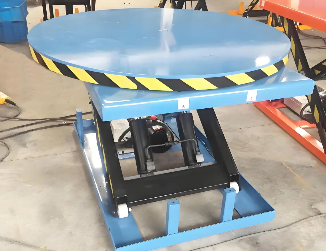 Mesa giratoria vista 2