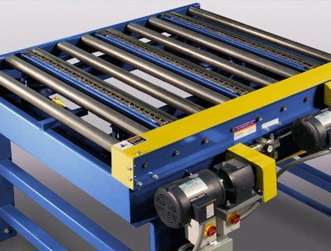 Transportador de rodillos vista 2